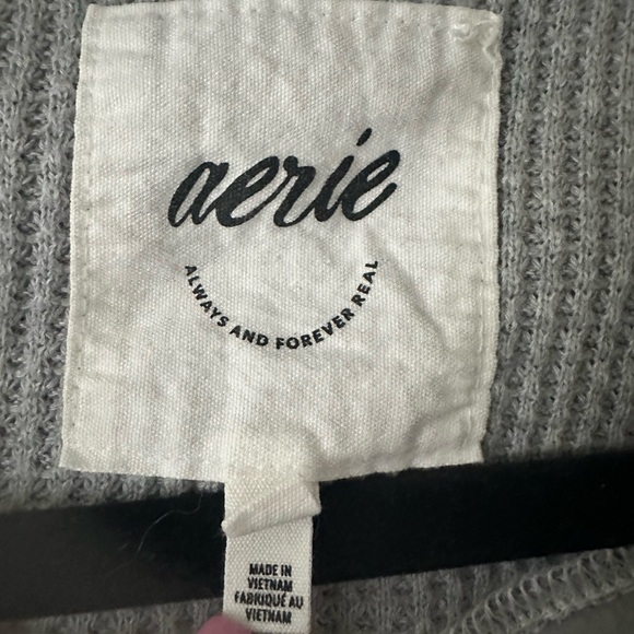 Aerie Getaway Quarter Snap Sweatshirt - Picture 9 of 10